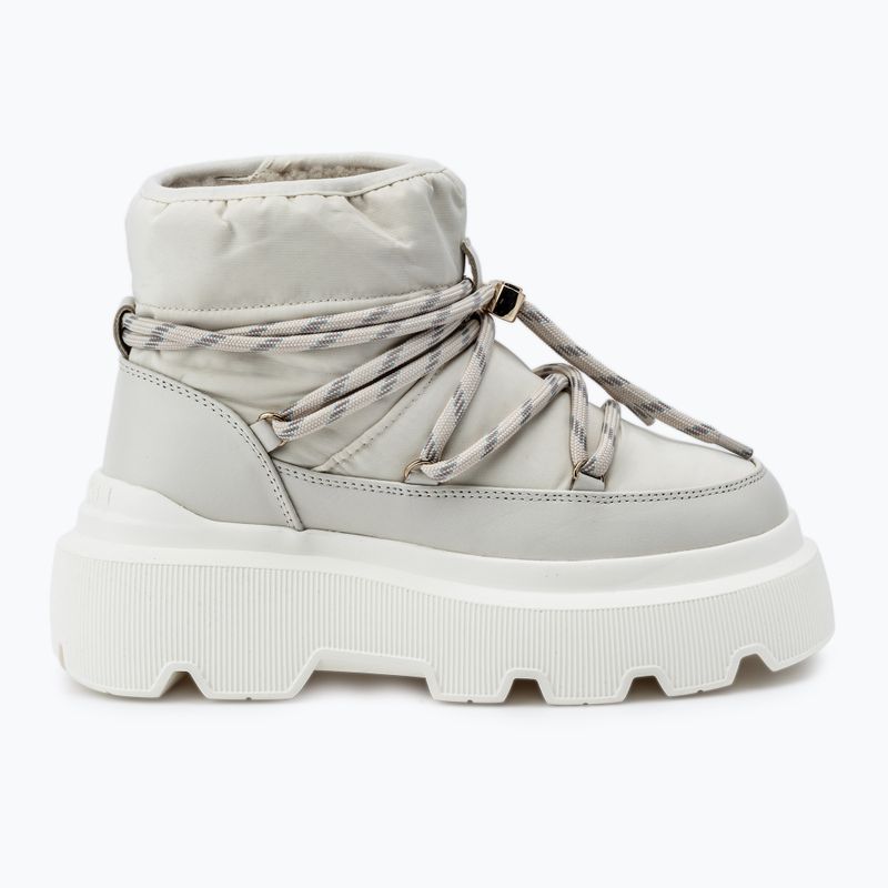 Women's INUIKII Endurance Puffer snow boots off white 2