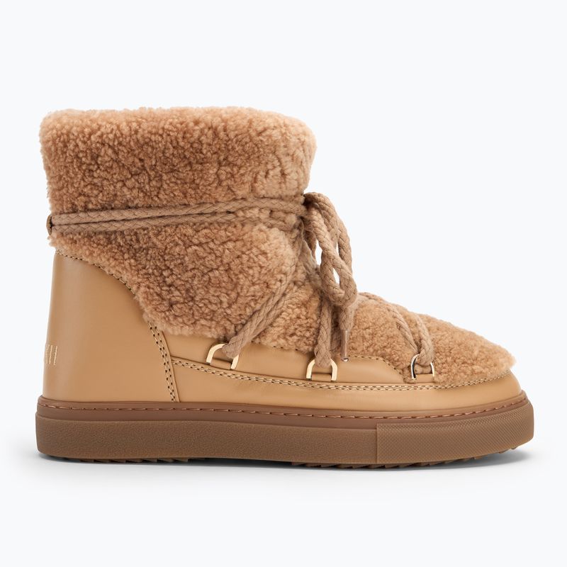 INUIKII women's snow boots Curly brown 2