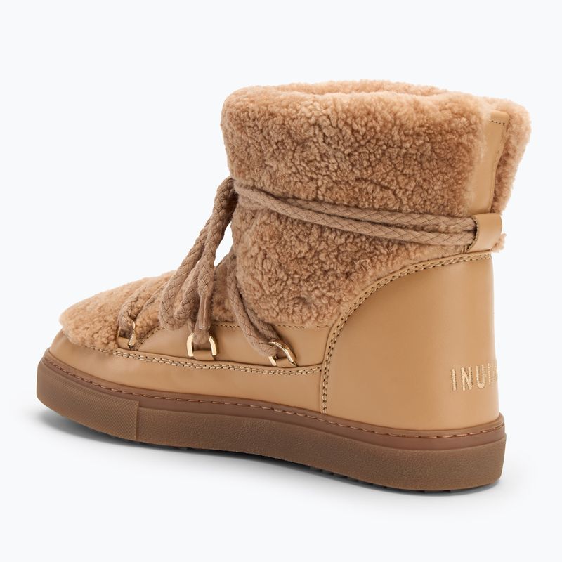 INUIKII women's snow boots Curly brown 3