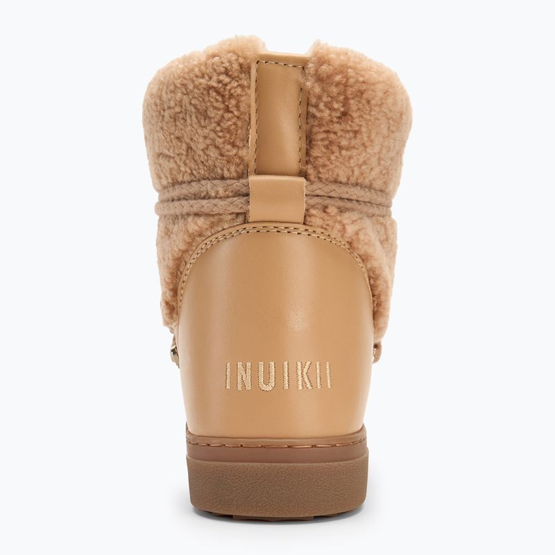 INUIKII women's snow boots Curly brown 6