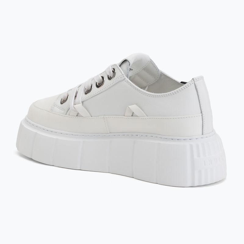 Women's shoes INUIKII Leather Matilda Low white 3