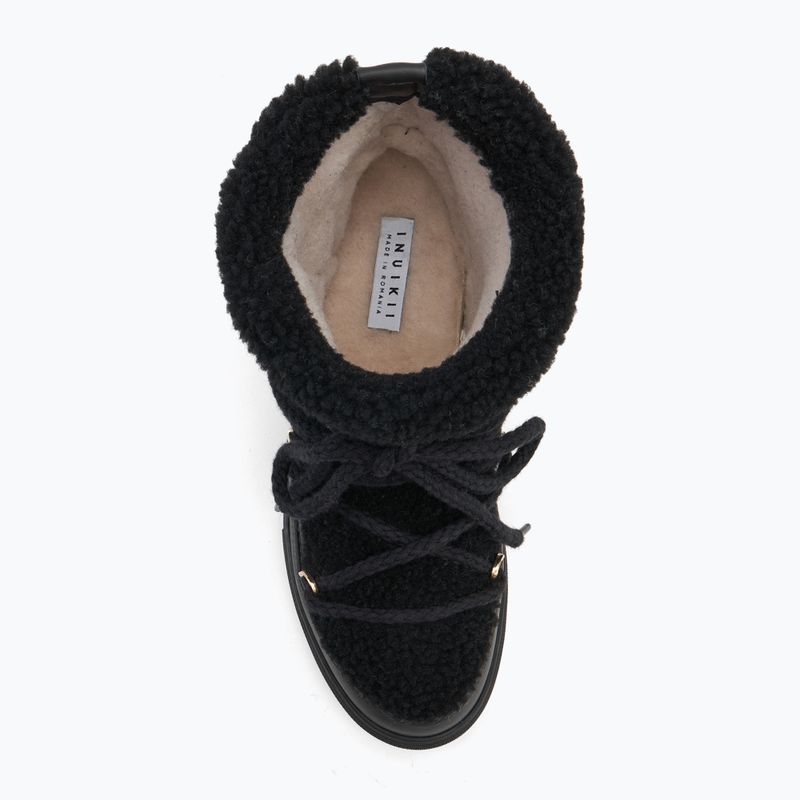 Women's snow boots INUIKII Curly black 5