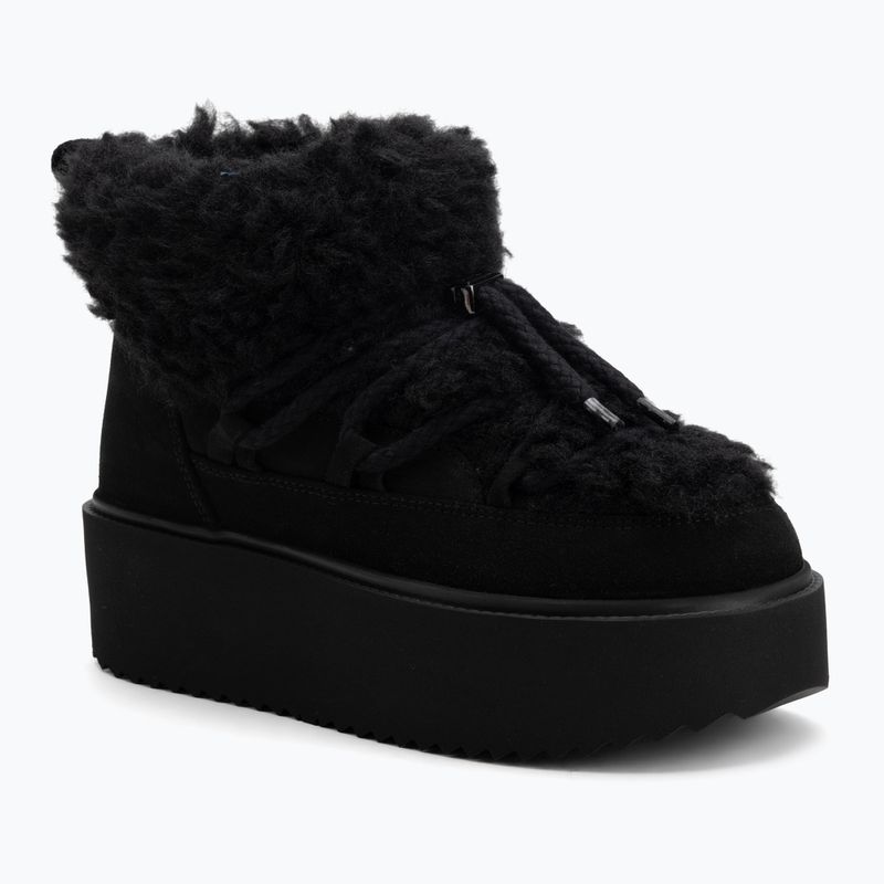 Women's snow boots INUIKII Teddy Platform black