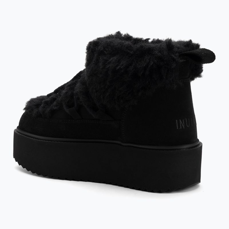 Women's snow boots INUIKII Teddy Platform black 3