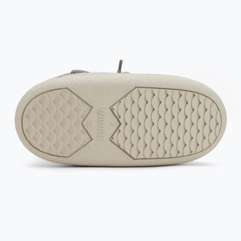 Women's snow boots INUIKII Mountain Metallic silver 4