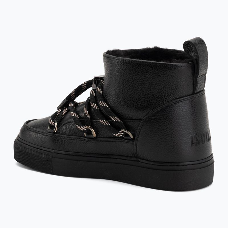 Women's snow boots INUIKII Full Leather Gloss black 3
