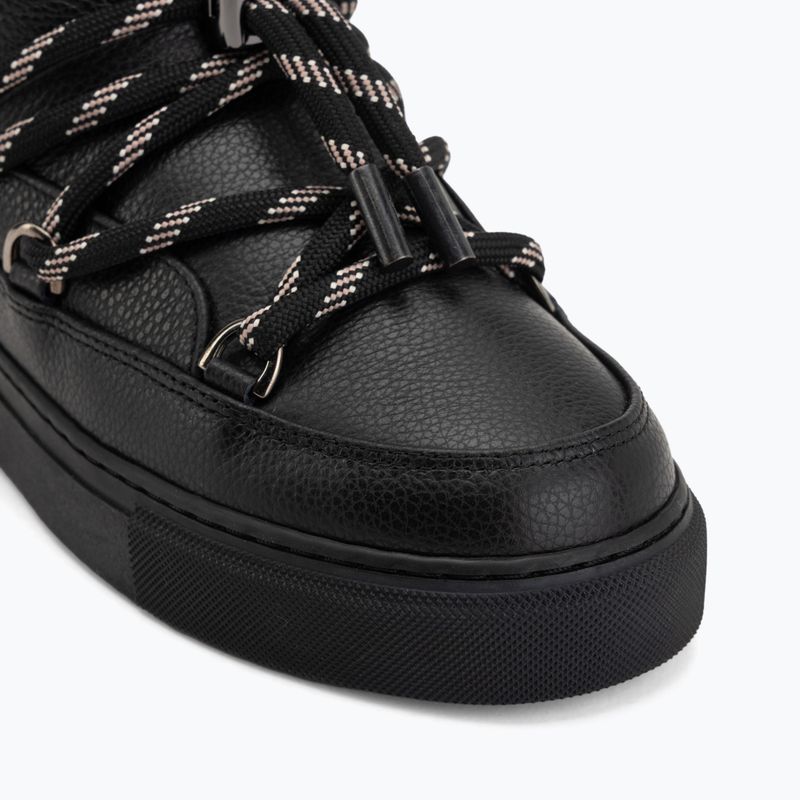 Women's snow boots INUIKII Full Leather Gloss black 7