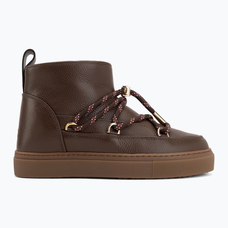 Women's snow boots INUIKII Full Leather Gloss brown 2