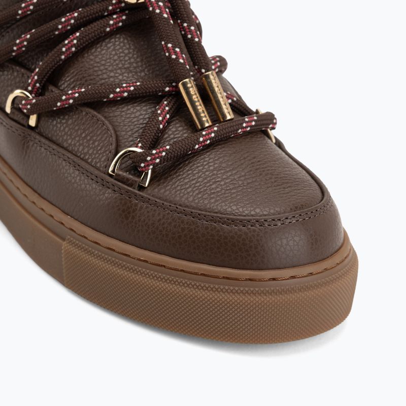 Women's snow boots INUIKII Full Leather Gloss brown 7