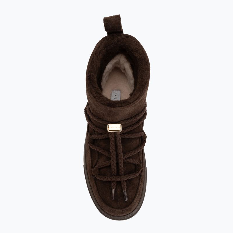 Women's snow boots Inuikii Classic Low dark brown 5