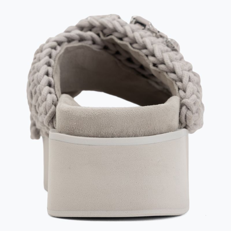 Women's slides INUIKII Woven Stones Platform stone grey 6
