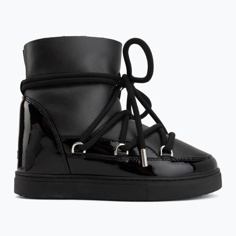 Women's snow boots Inuikii Gloss Wedge black 2