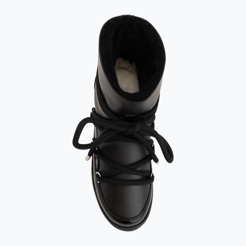 Women's snow boots Inuikii Gloss Wedge black 5
