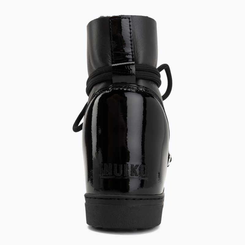 Women's snow boots Inuikii Gloss Wedge black 6