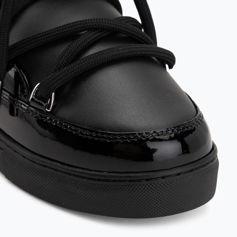 Women's snow boots Inuikii Gloss Wedge black 7