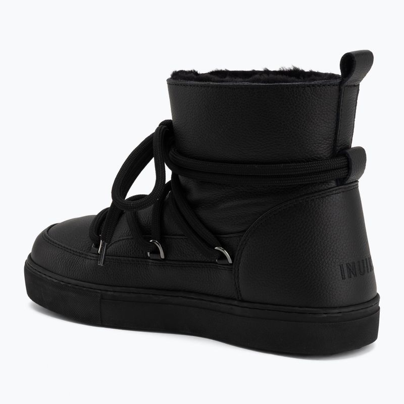 Women's snow boots INUIKII Full Leather black 3