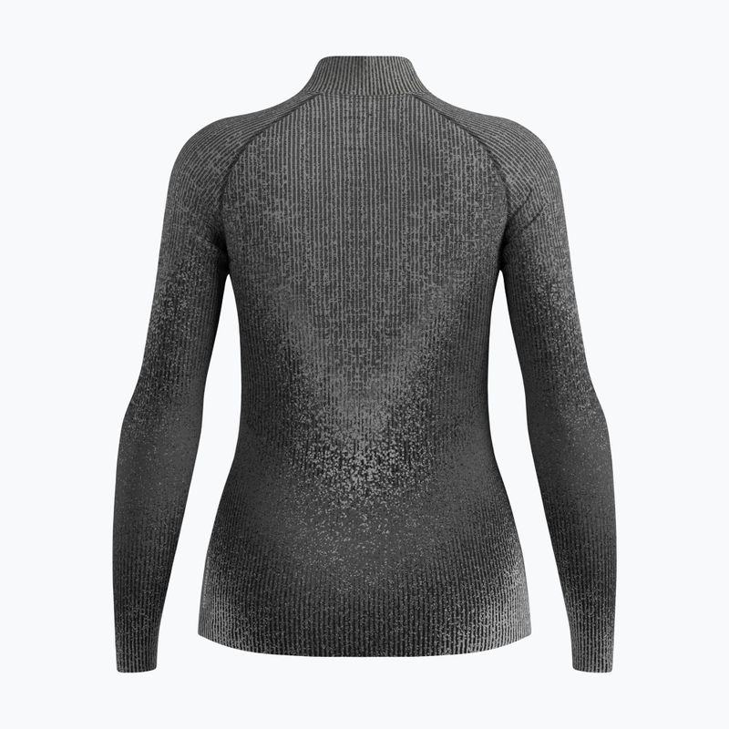 Thermoactive sweatshirt ODLO Performance Warm Blackcomb Bl Top Turtle Neck HZ black 2