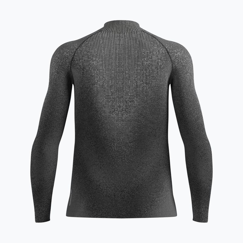 Men's thermal active sweatshirt ODLO Performance Warm Blackcomb Bl Top Turtle Neck HZ black 2