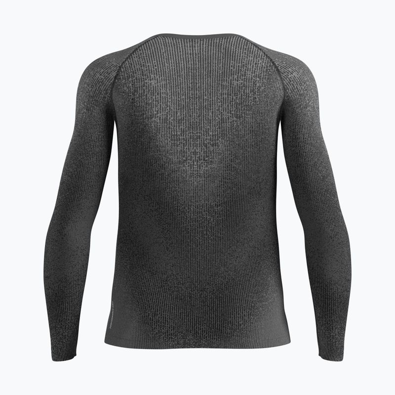 Men's thermal active sweatshirt ODLO Performance Warm Blackcomb Bl Top Crew Neck black 2
