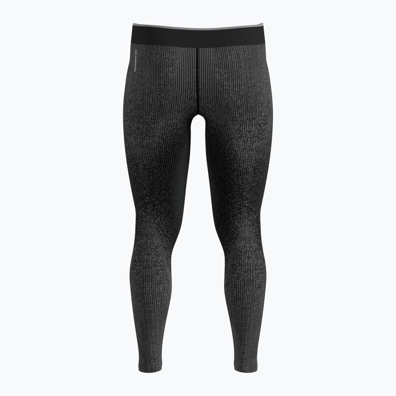 Men's thermal base layer bottoms ODLO Performance Warm Blackcomb Bl Bottom Long black 2