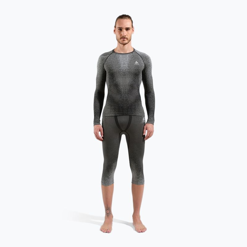 Men's thermal trousers ODLO Performance Warm Blackcomb Bl Bottom Long black 2