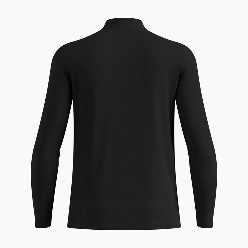 Men's thermal sweatshirt ODLO Merino 200 Bl Top Turtle Neck black 2
