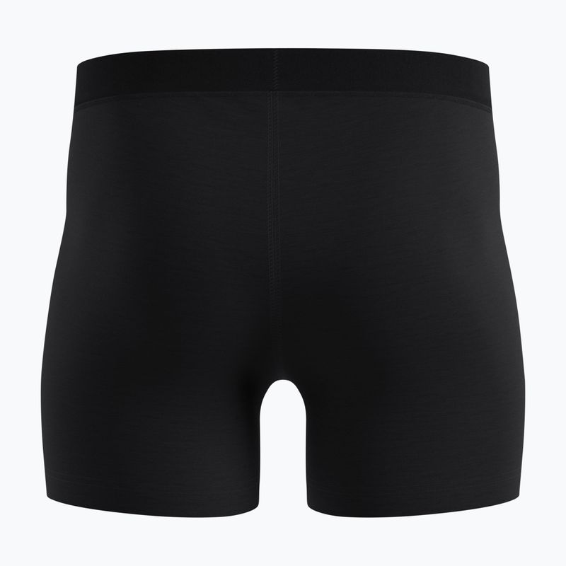 Men's thermal boxers ODLO Merino 160 Boxer black 2