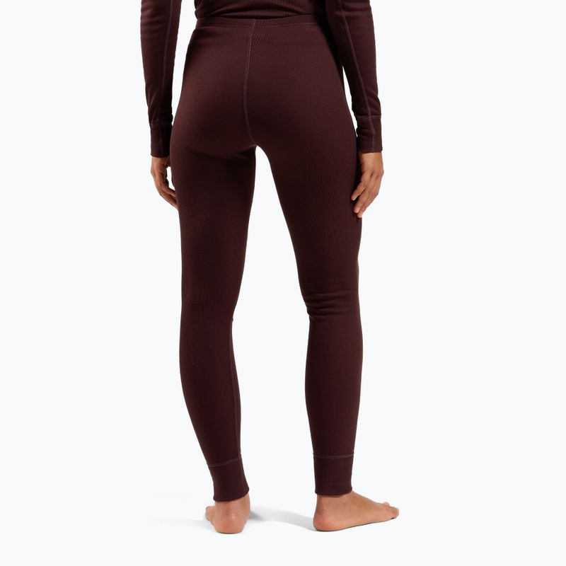 Women's thermal trousers ODLO Active Warm Bl Bottom Long fudge 3