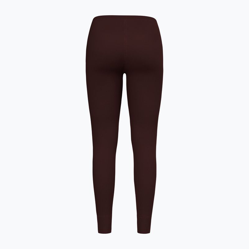 Women's thermal trousers ODLO Active Warm Bl Bottom Long fudge 2