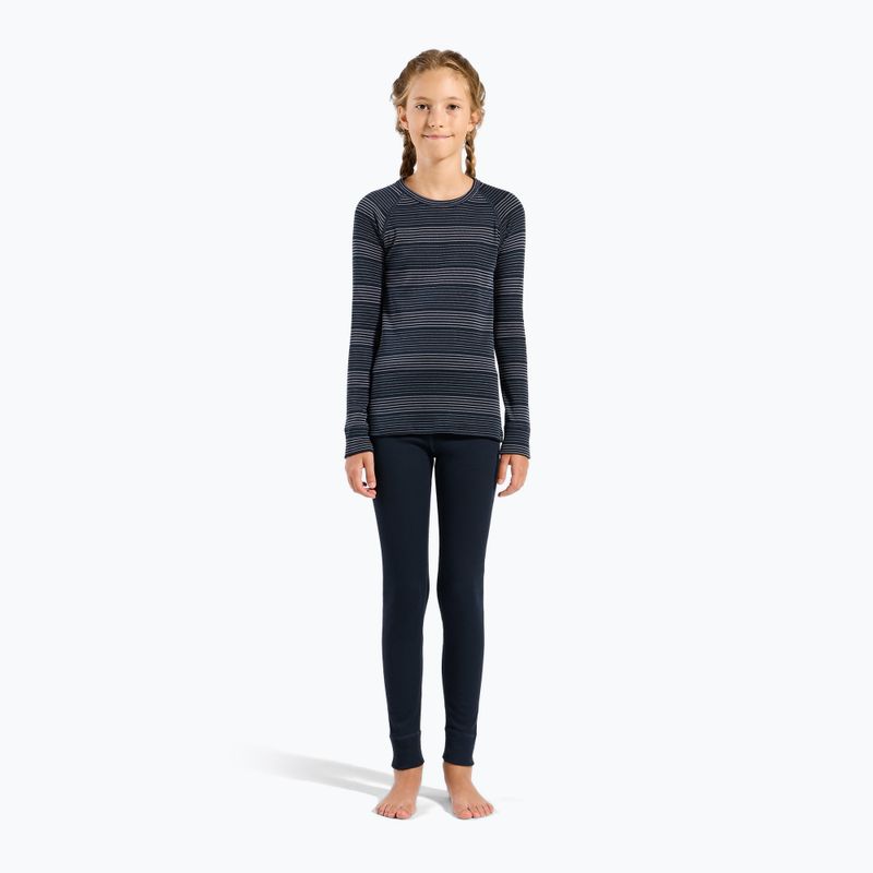 Children's thermal underwear set ODLO Active Warm Eco dark sapphire