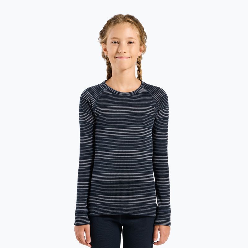 Children's thermal underwear set ODLO Active Warm Eco dark sapphire 2