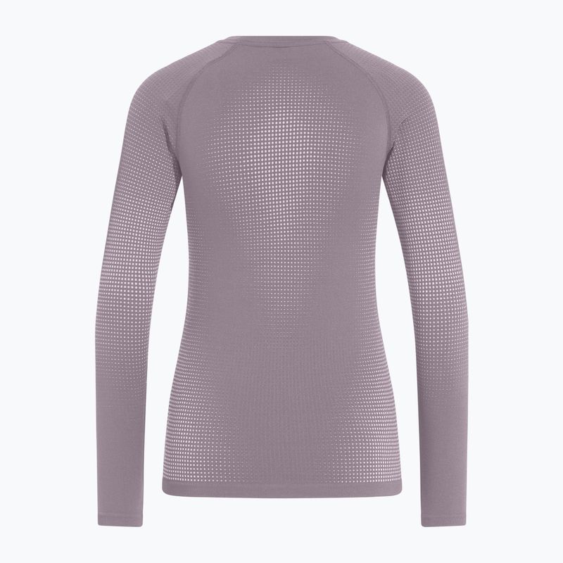 Women's thermal active sweatshirt ODLO Performance Warm Bl Top Crew Neck gray ridge 6