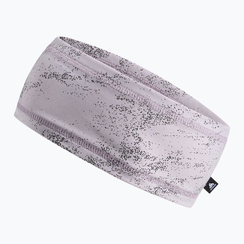 ODLO Polyknit Warm Reflective headband misty lilac 2