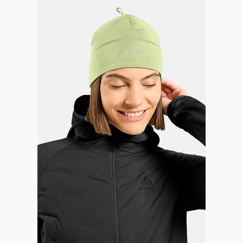 Winter hat ODLO Polyknit Warm Reflective shadow lime 4
