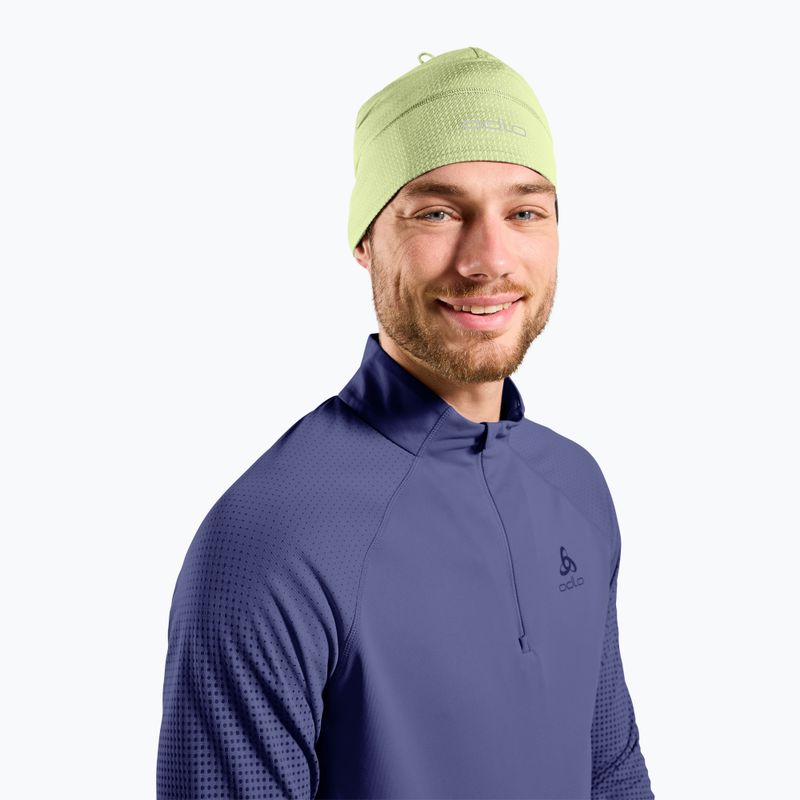 Winter hat ODLO Polyknit Warm Reflective shadow lime 5
