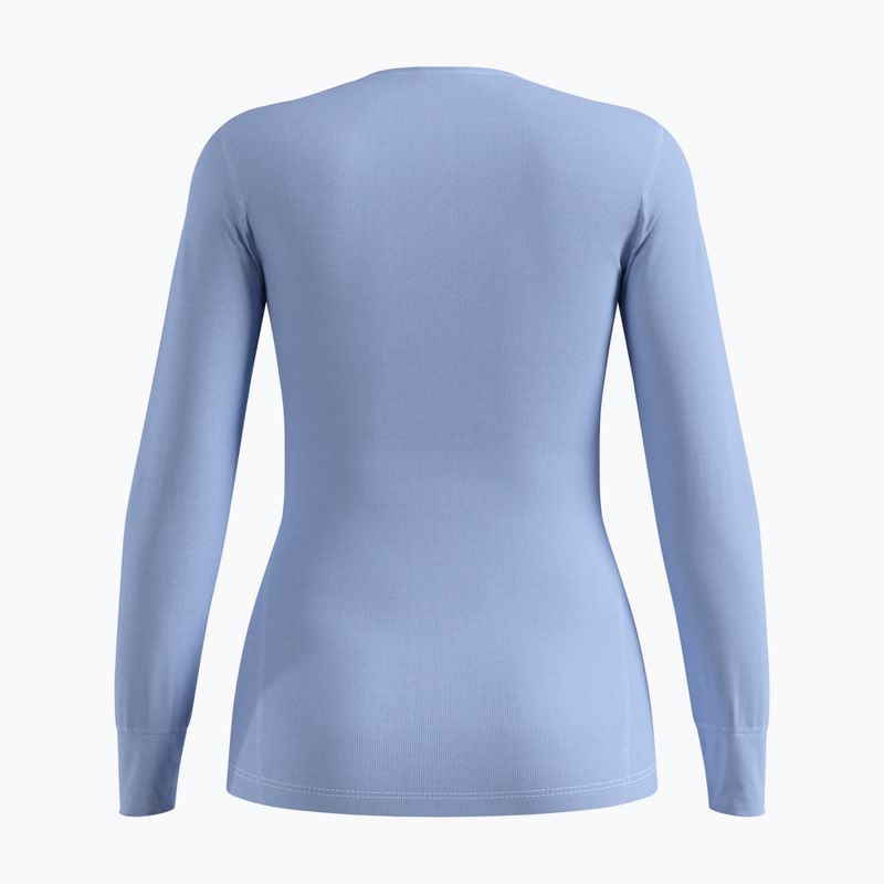 Women's thermal long-sleeve top ODLO Active Warm Bl Top Crew Neck blue heron 2