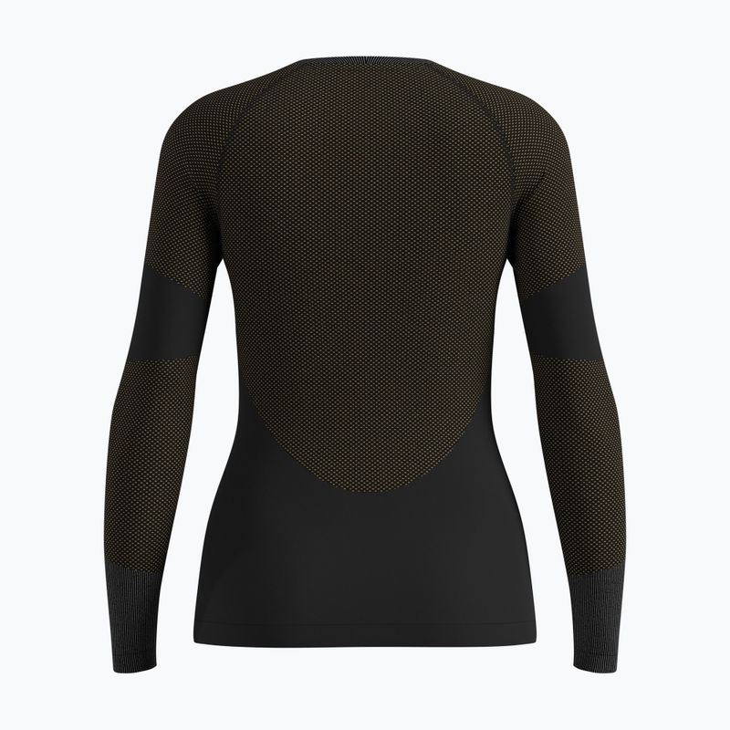 Women's thermal longsleeve ODLO Fundamentals Performance Warm Bl Top Crew Neck black 2