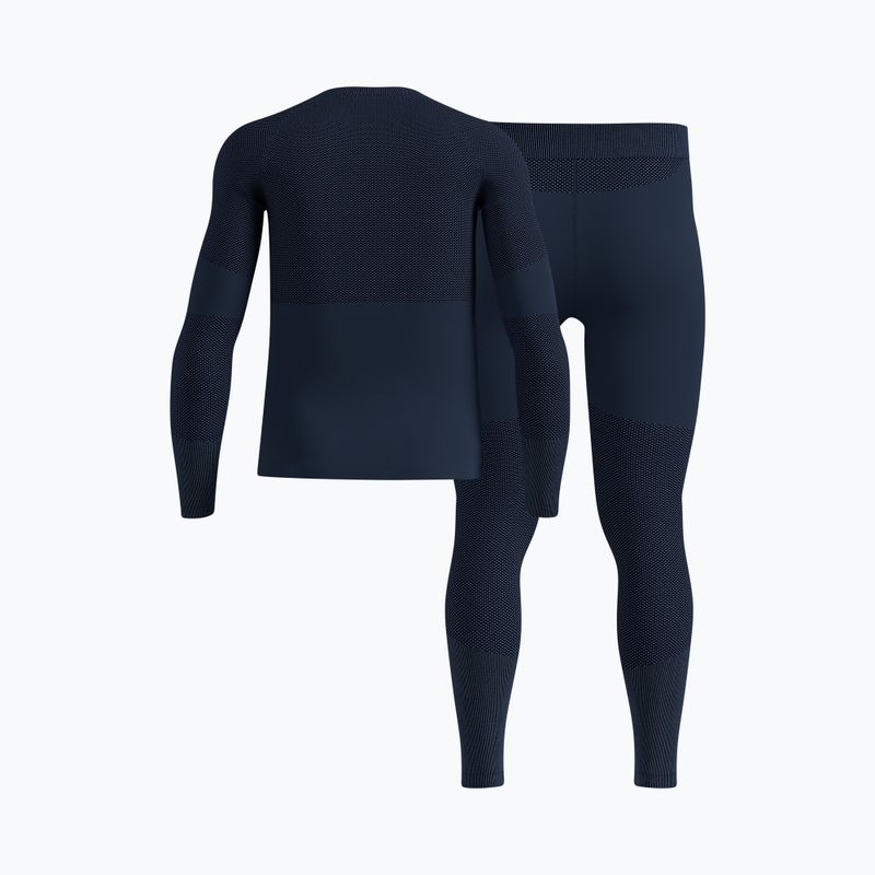 Men's thermal underwear set ODLO Fundamentals Performance Warm dark sapphire 2