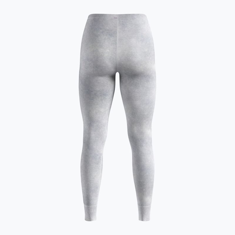 Women's thermal trousers ODLO Active Warm X Pow Bl Bottom Long odlo silver grey 2