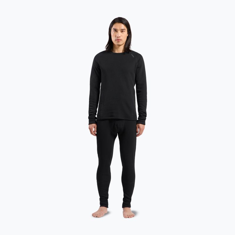 Men's thermal sweatshirt ODLO Active X-Warm Bl Top Crew Neck black 2