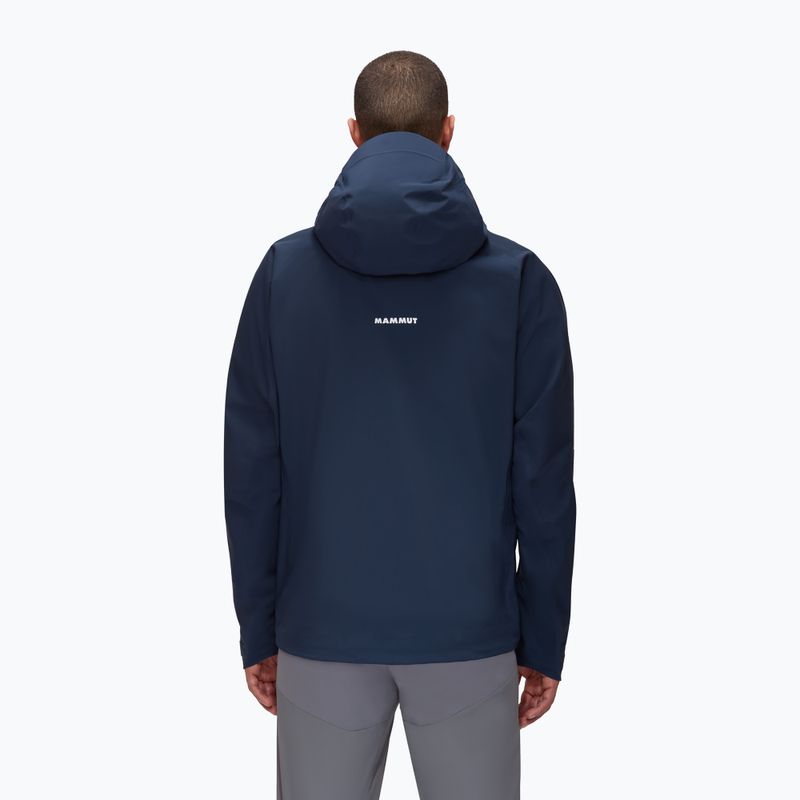 Mammut 160 Years Taiss HS men's hardshell jacket navy blue 3