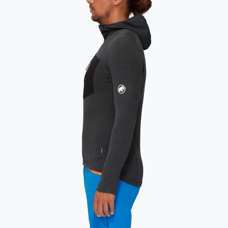 Mammut Aenergy Light MI men's fleece sweatshirt black 2