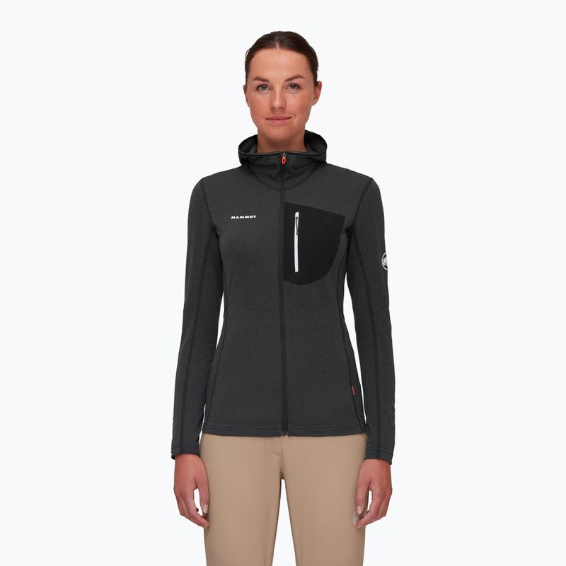 Mammut women's fleece sweatshirt Aenergy Light Ml black