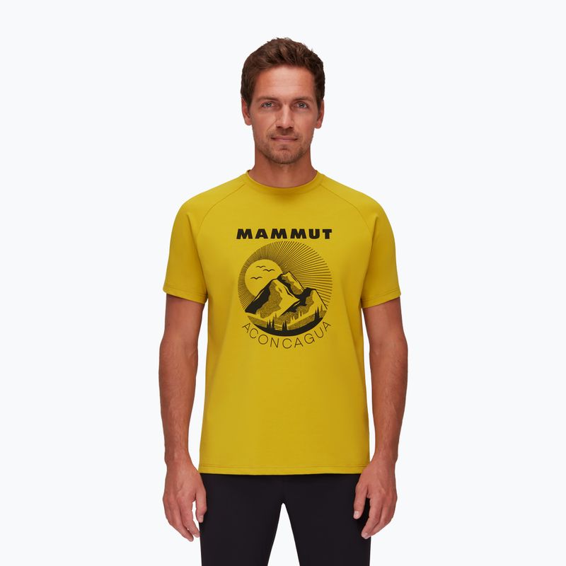 Mammut Mountain trekking shirt yellow 2