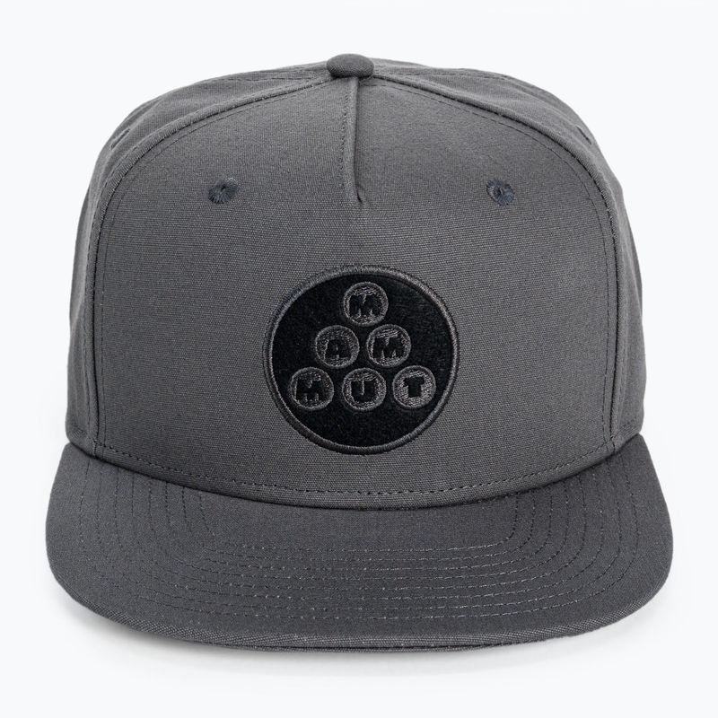 Mammut Massone grey baseball cap 4