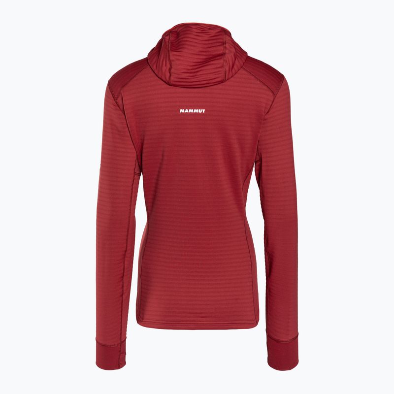 Mammut Aconcagua Light MI women's fleece sweatshirt red 2
