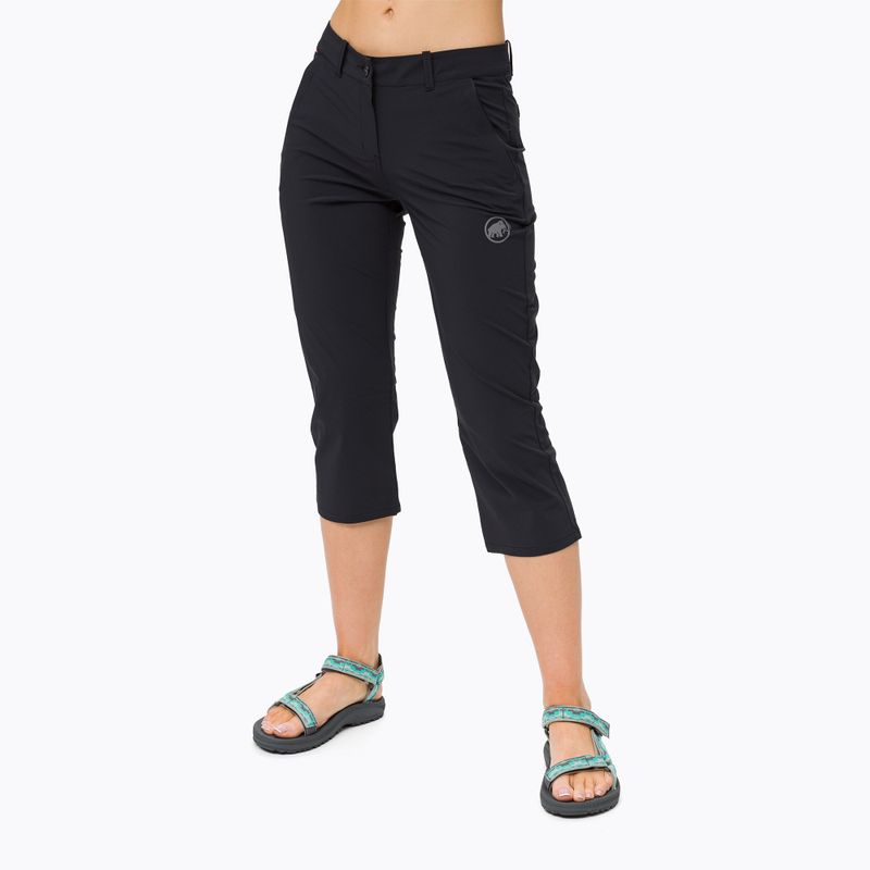 Mammut Runbold Capri women's trekking trousers black