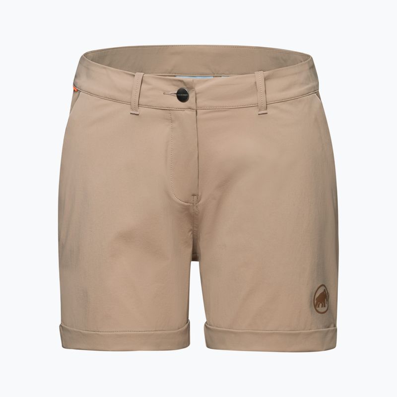 Mammut women's trekking shorts Runbold Roll Cuff beige 4