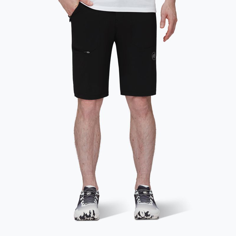 Mammut Runbold men's trekking shorts black