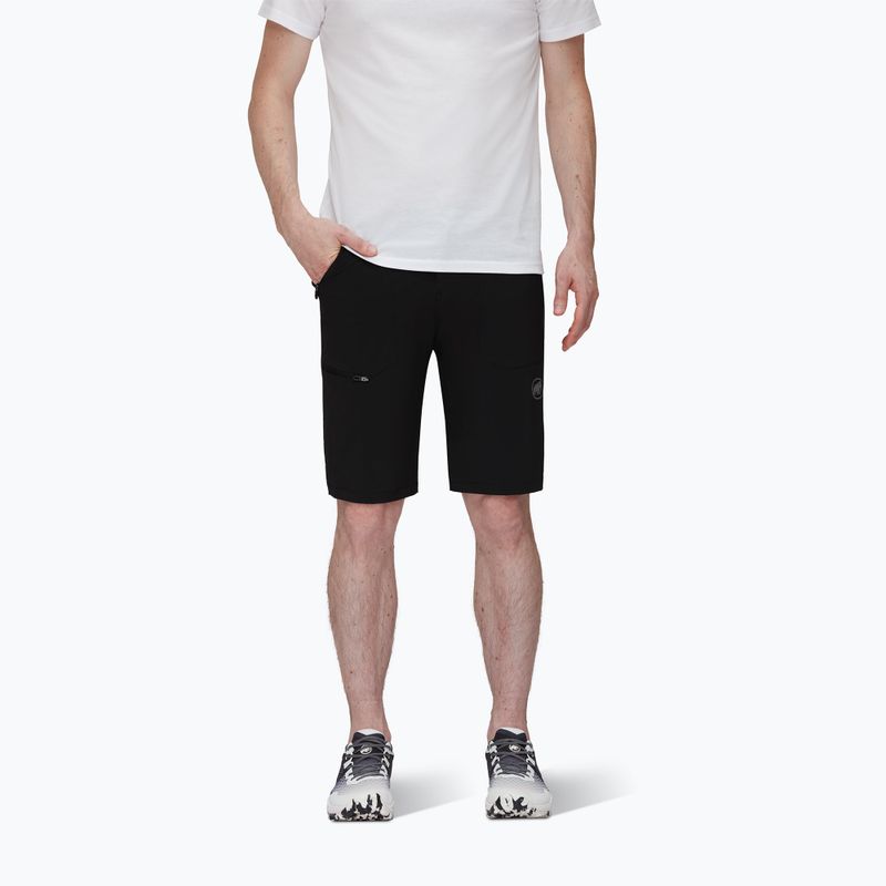 Mammut Runbold men's trekking shorts black 2